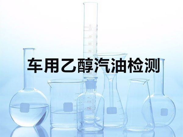 車用乙醇汽油檢測