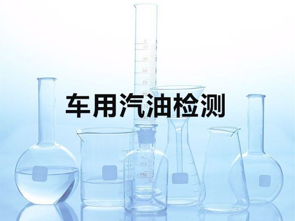 車用汽油檢測